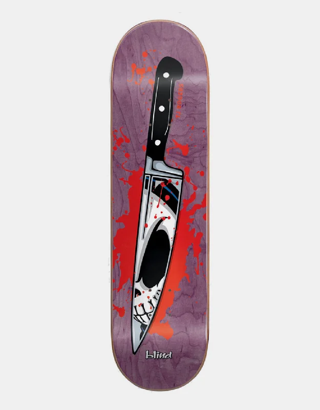 Skateboard Deck With Weatherproof Protection-Blind TJ Reaper Knife R7 Skateboard Deck - 8.25"