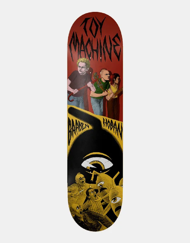 Skateboard Deck With High Load Capacity-Toy Machine Hoban Horror Show Skateboard Deck - 8.25"