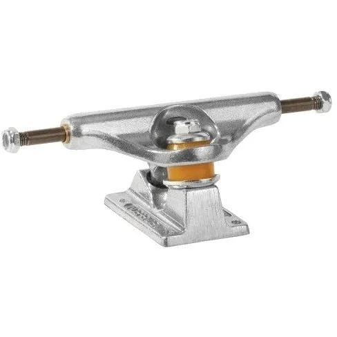 Skateboard Trucks For Tricks-INDEPENDENT STAGE 11 POLISHED STANDARD SKATEBOARD TRUCKS 144 - SILVER