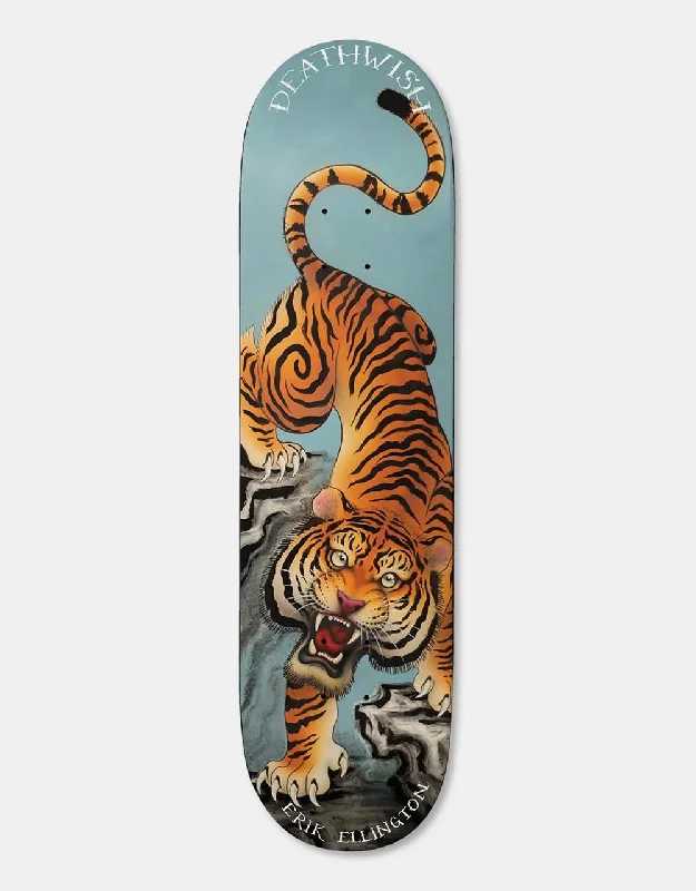 Skateboard Deck For Next-Level Stunts-Deathwish Ellington Spirit Animal Thrill Ride Skateboard Deck - 8.25"