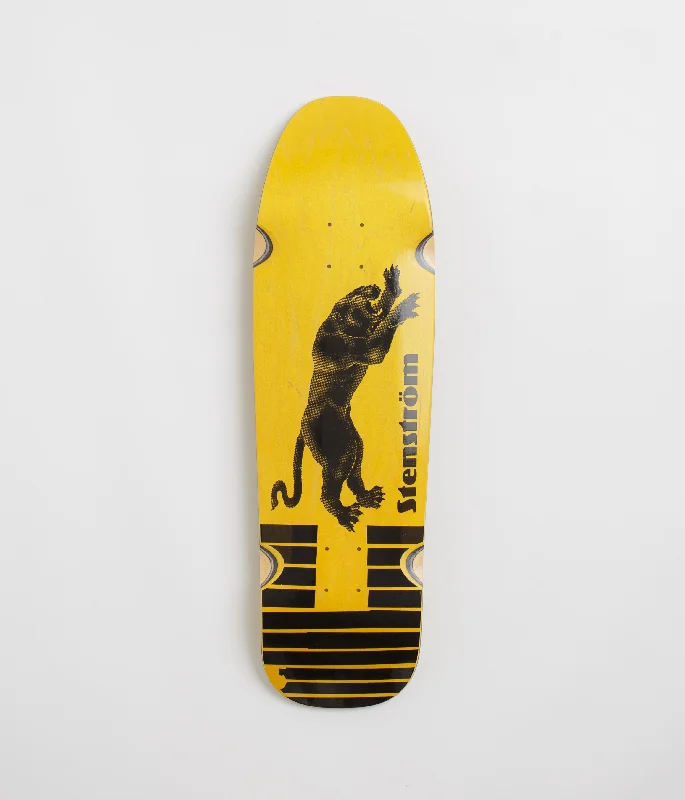 Skateboard Deck For Maximum Speed-Polar David Stenstrom Tape and Panther Veneer D1 Shape Wheel Well Deck - 9.75"