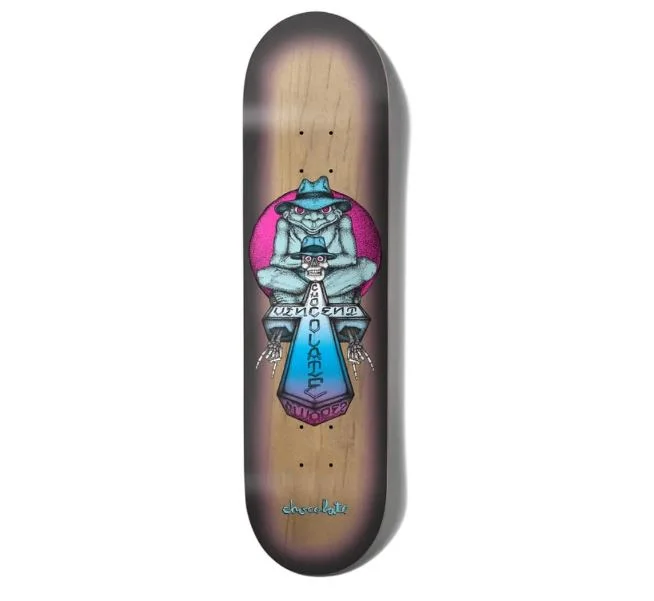 Skateboard Deck For Best Landing Support-Chocolate Deck Alvarez Sapo One Off 8.0