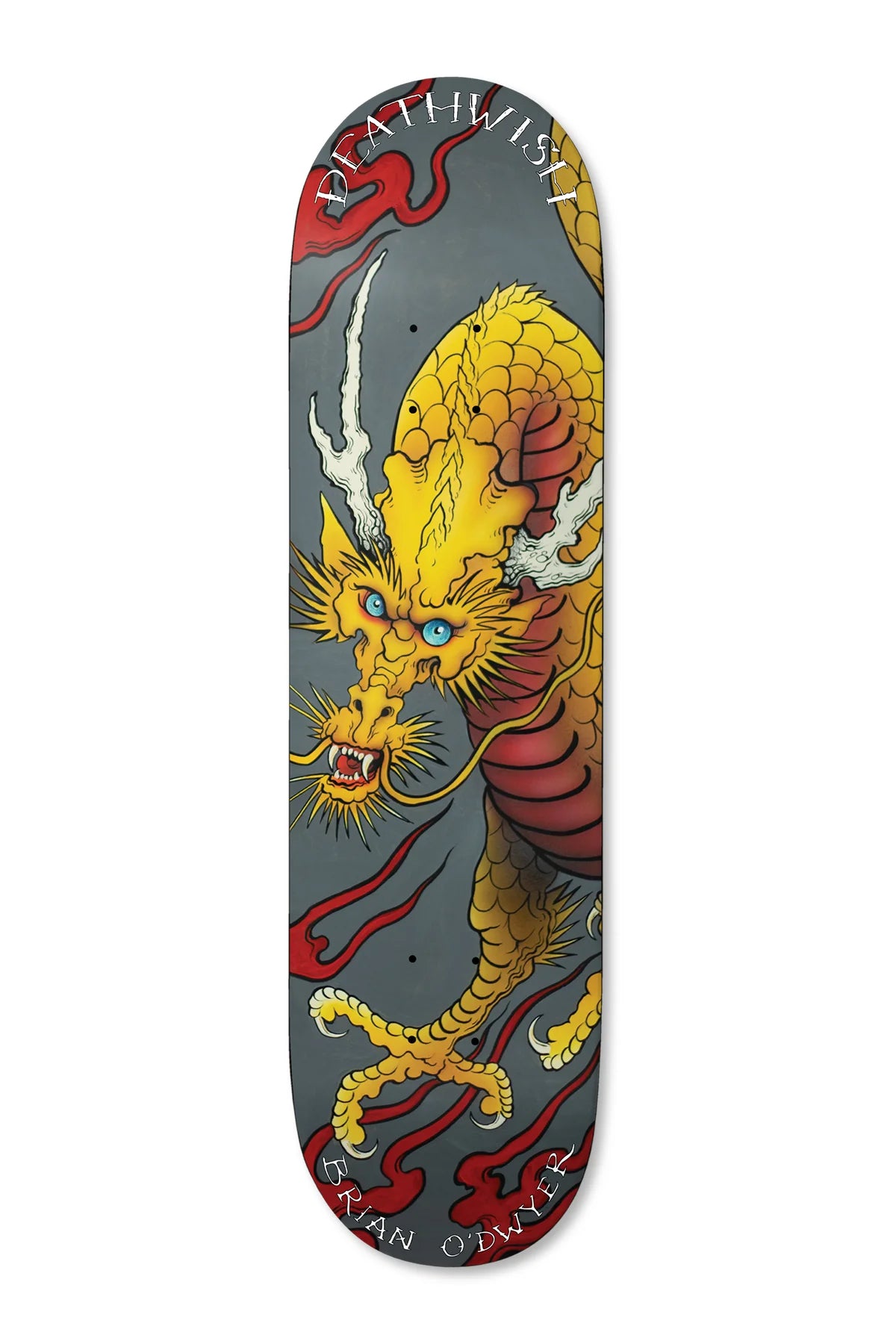 Skateboard Deck For Enhanced Board Feel-Deathwish O'Dwyer Spirit Animal Deck - (8.0)