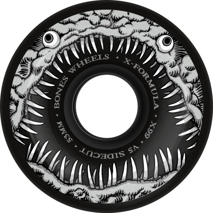 Skateboard Wheels For High-Speed Drifting-Bones - X-Formula Dark Waters V5 Sidecut 99A (53mm)