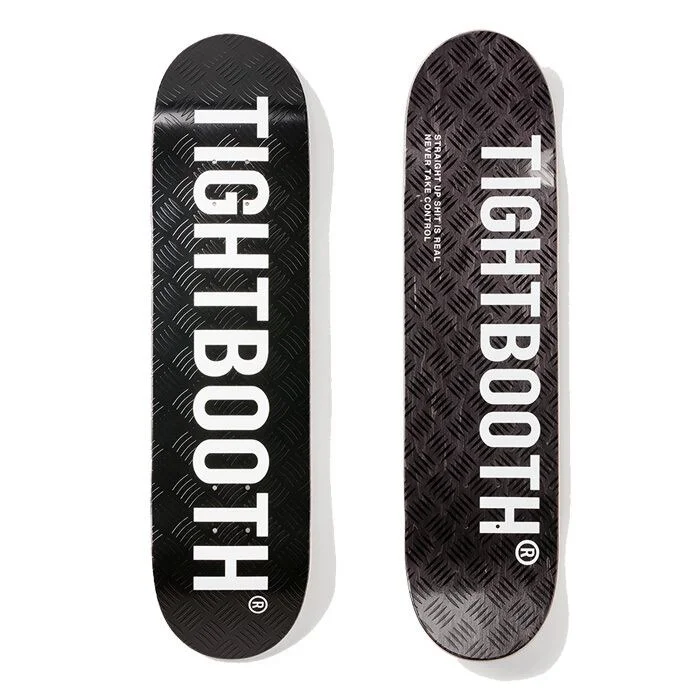 Skateboard Deck For Enhanced Durability-TIGHTBOOTH CP LOGO DECK 8.5