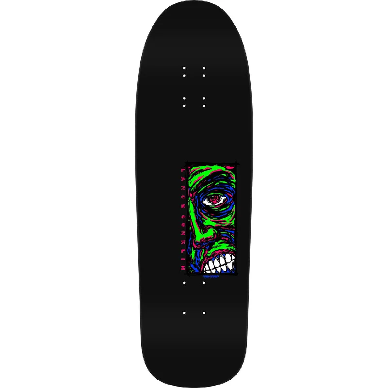 Skateboard Deck With Pro Rider Features-Powell Peralta Deck Lance Conklin Face Blacklight 9.75 x 32.09