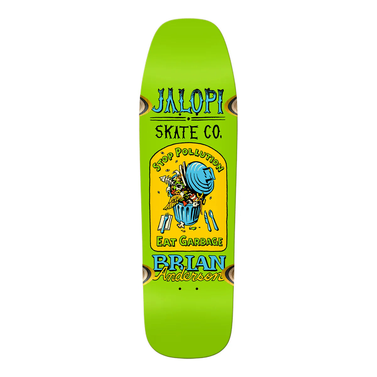 Skateboard Deck With Perfect Pop And Flick-Anti Hero - Brian Anderson Jalopi Returns Deck (9.25")