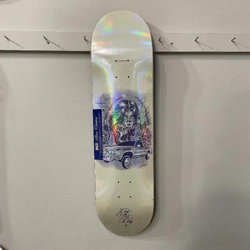 Skateboard Deck With Custom Engraving-DGK DECK 8.25