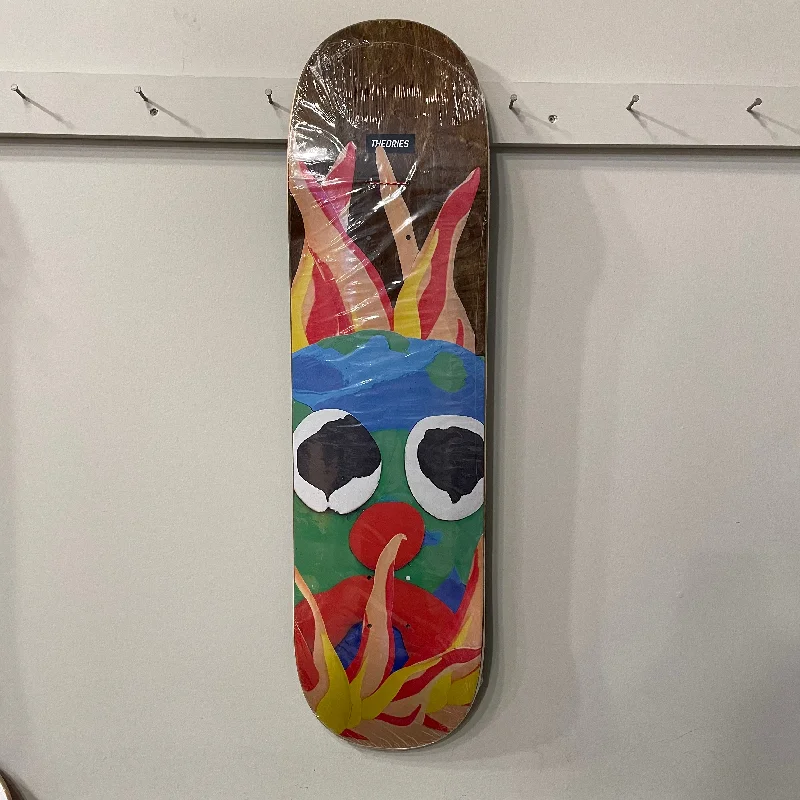 Skateboard Deck With Reinforced Nose And Tail-THEORIES SKATEBOARDS DECK 8.25