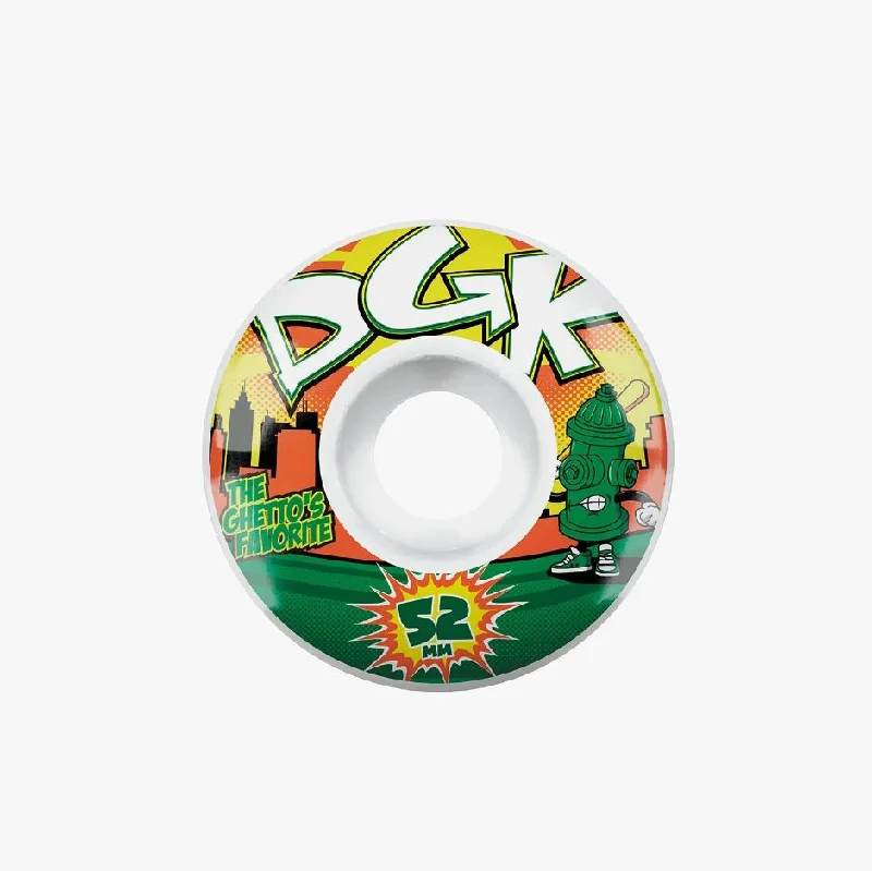 Skateboard Wheels For Best Skating Sessions-DGK Wheels 52mm Snapper White