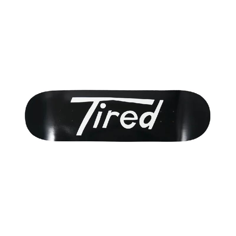 Skateboard Deck For Urban Skating-TIRED LONG T LOGO DECK - 8.6