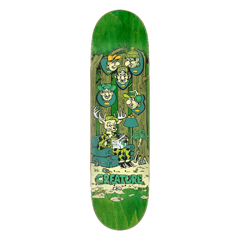 Skateboard Deck For Best Board Balance-Creature Baekkel Big Game Pro 8.53" Skateboard Deck