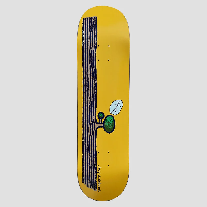 Skateboard Deck With Extra Durability-Tree Jump - Jesse Alba Deck (Orange)