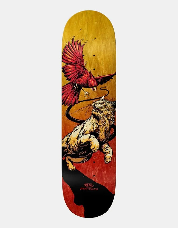 Skateboard Deck With Classic Prints-Real Wilkins Prey Skateboard Deck - 8.86"