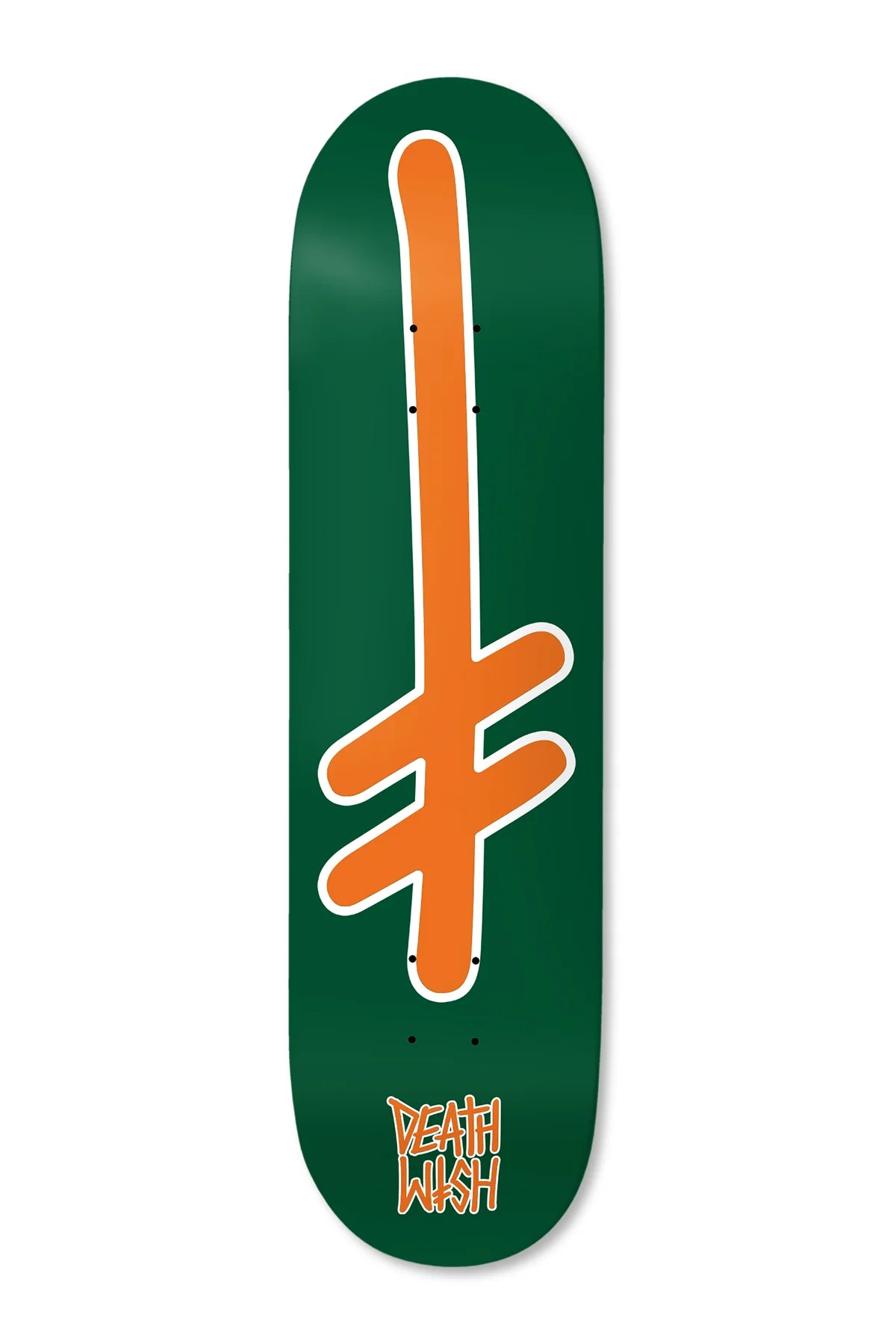 Skateboard Deck With Superior Steering Control-Deathwish - Gang Logo University Deck (8.25")