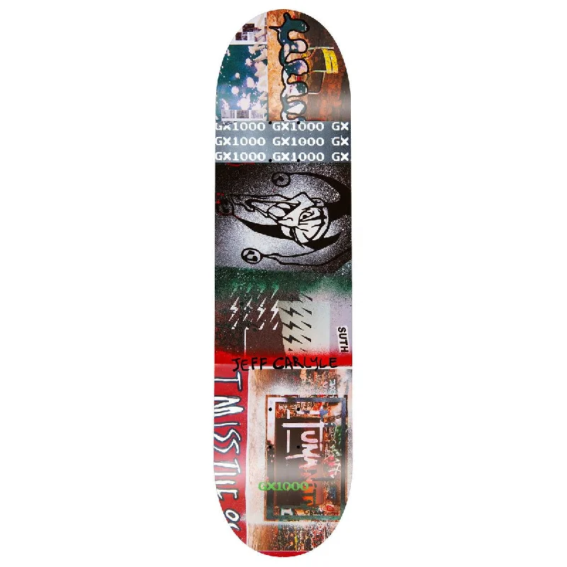 Skateboard Deck With Competitive Edge-GX1000 CARLYLE JUGGALO DECK SIZE VARIANT