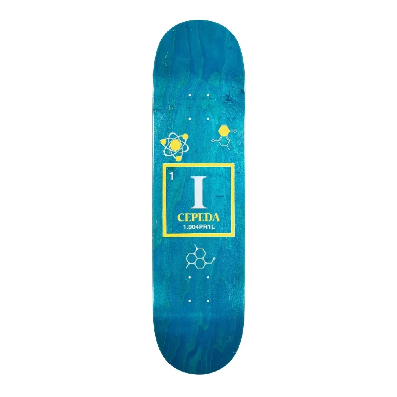 Skateboard Deck For Best Landing Support-APRIL ISH CEPEDA PERIODIC DECK 8.0