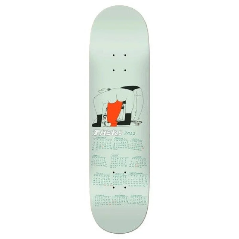 Skateboard Deck With Premium Wood-THERE CALENDAR SKATEBOARD DECK - 8.25