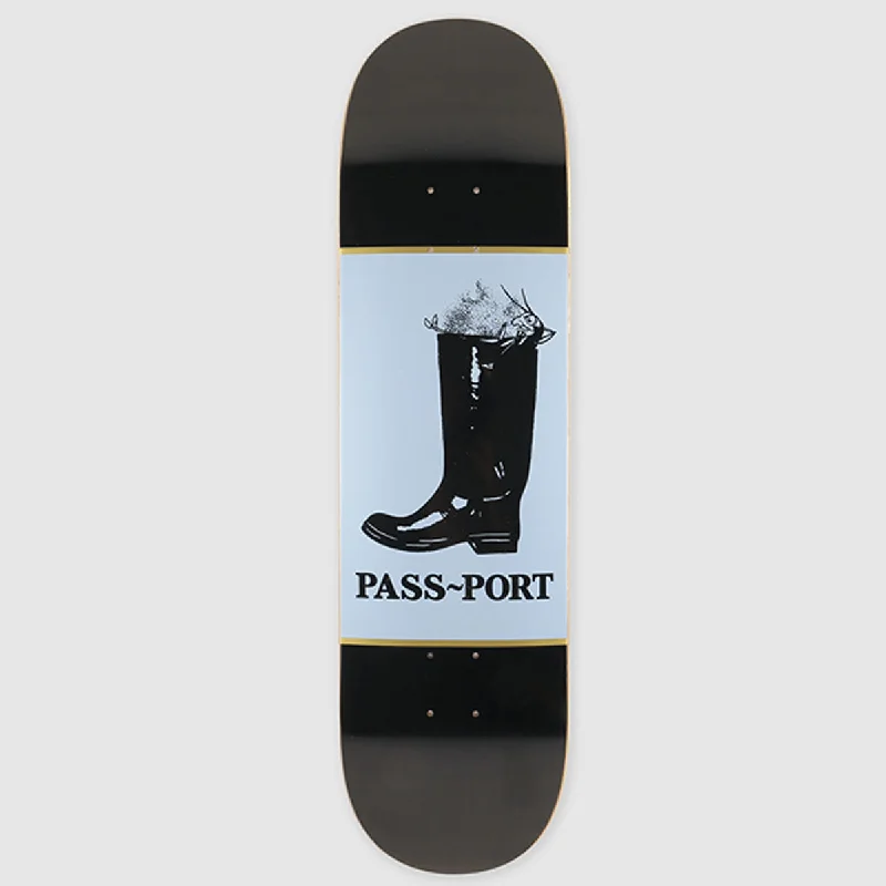 Skateboard Deck With Minimalist Design-Pass~Port - Shoe Series  - Welly Deck