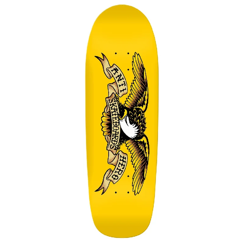 Skateboard Deck With Competitive Skating Specs-Anti Hero Deck Shaped Eagle Beach Bum 9.55