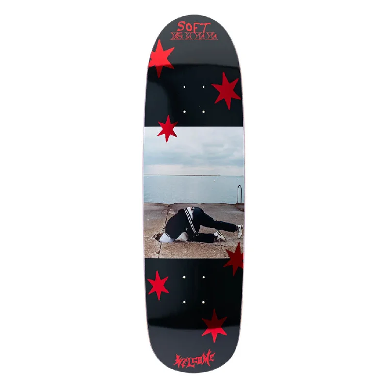 Skateboard Deck For Park Skating-Welcome -  Soft Kill Cana Yell on a Theme - 8.8 - Skateboard Deck