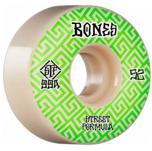 Skateboard Wheels With UV Protection-Bones STF Patterns V2 Locks Wheels 52MM 99A