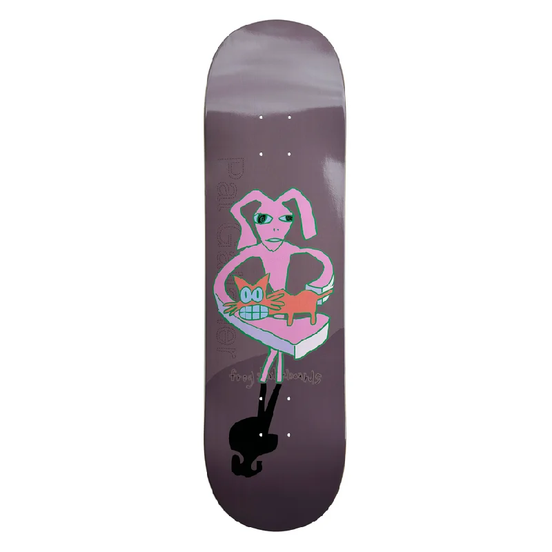 Skateboard Deck For Unmatched Precision-FROG SKATEBOARDS RED CAT PAT G 8.18 DECK