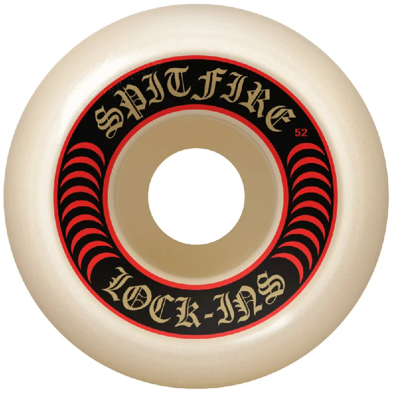 Skateboard Wheels With Soft Durometer-Spitfire Formula Four Lock-Ins 101D 53mm - Skateboard Wheels