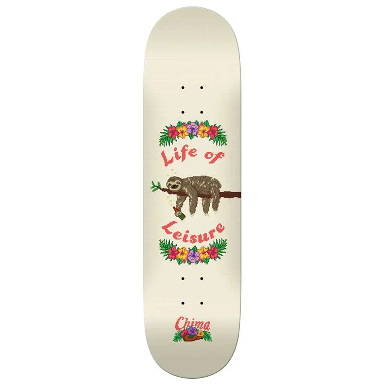 Skateboard Deck With Street Art Graphics-Real Deck Chima Cross Stitch 8.06