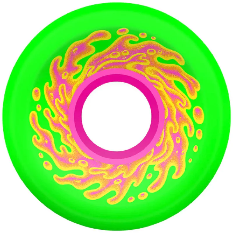 Skateboard Wheels For Longboards-Slime Balls Mini OG Slime Green Pink 78A 54.5mm - Skateboard Wheels