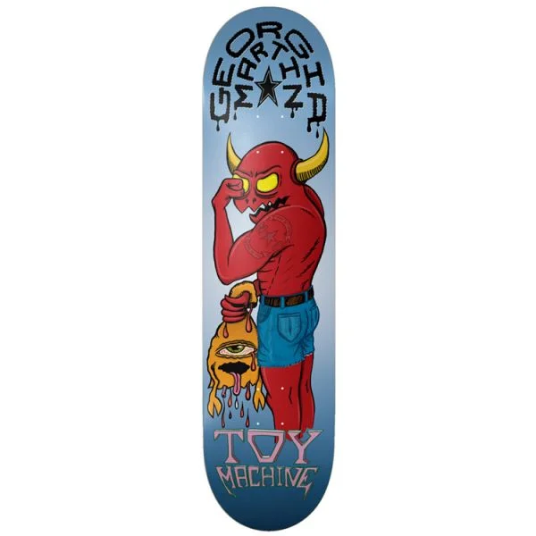 Skateboard Deck With Pro-Level Performance-Toy Machine Deck 8.25 Martin Monster