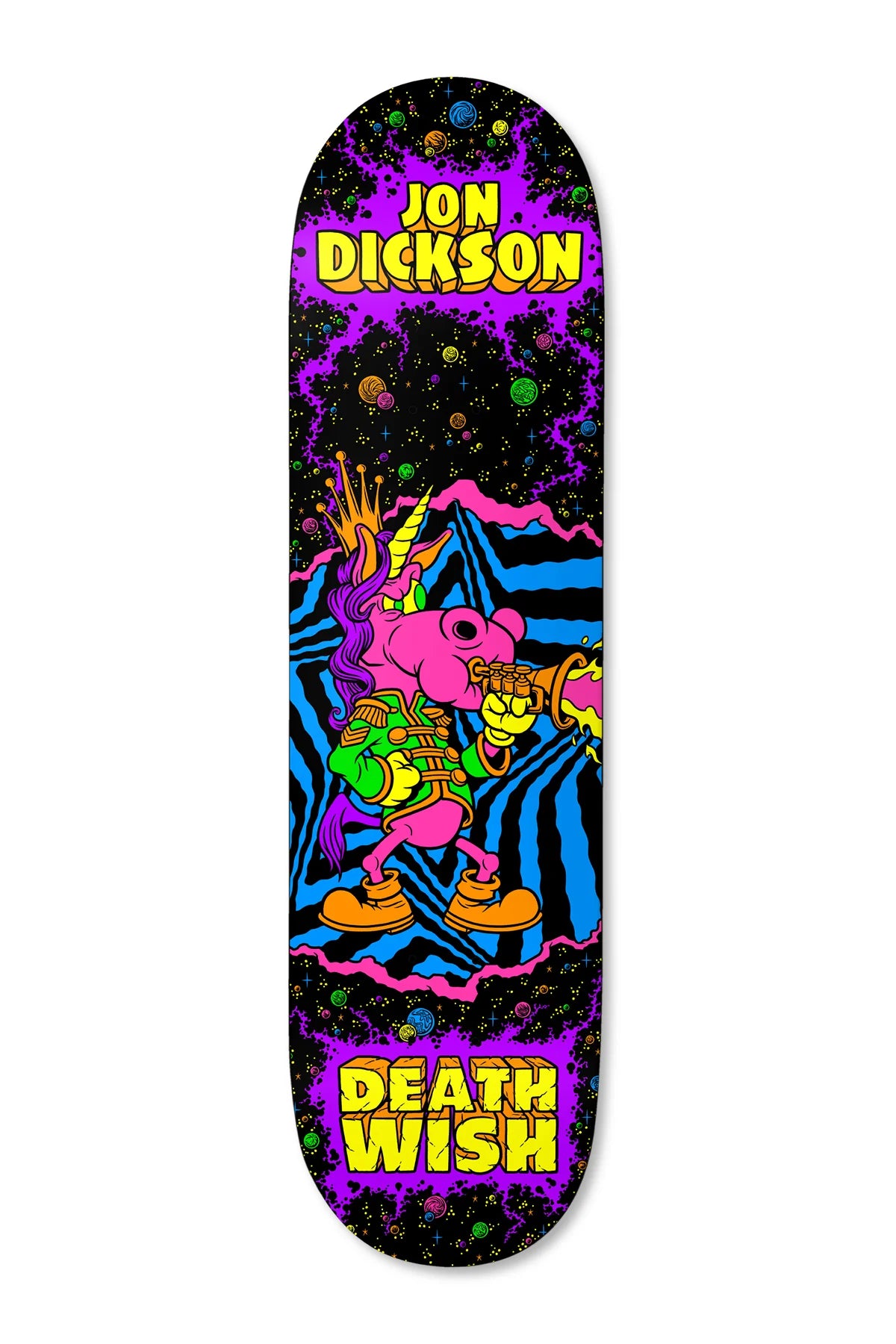 Skateboard Deck For Next-Gen Skateboarding-Deathwish Dickson Lords of the Underworld - (8.38)