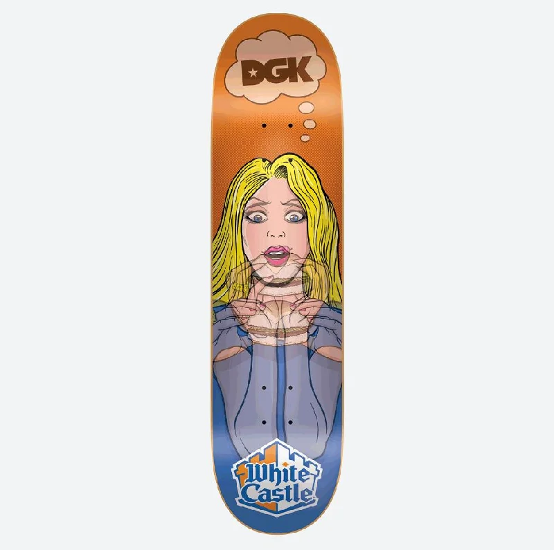 Skateboard Deck With Long-Lasting Performance-DGK Deck White Castle Crave Life 8.25