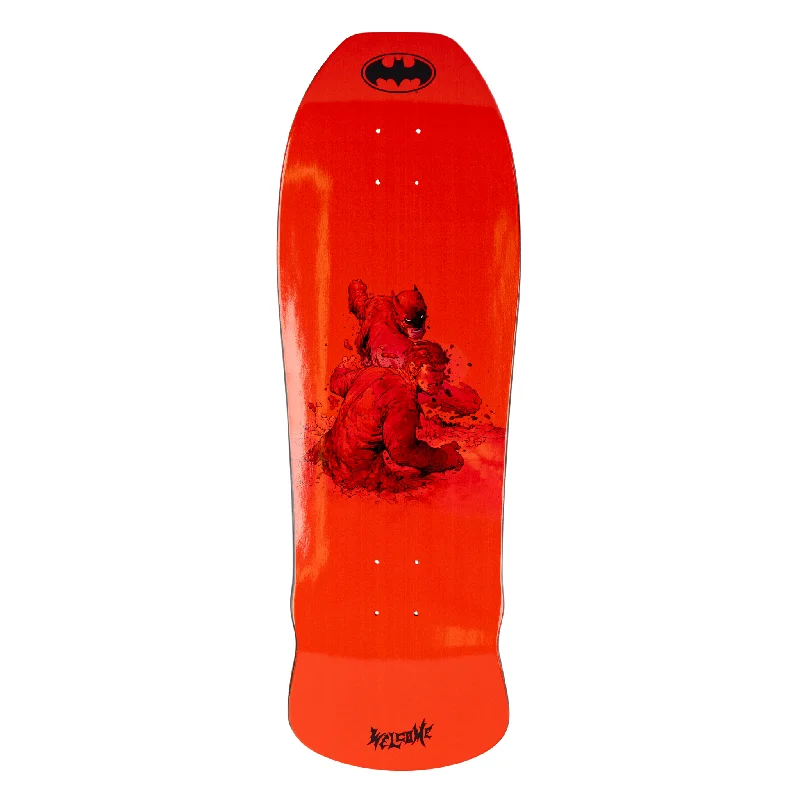 Skateboard Deck With Bamboo Construction-Batman x Welcome - Knockout on Early Grab - 10"