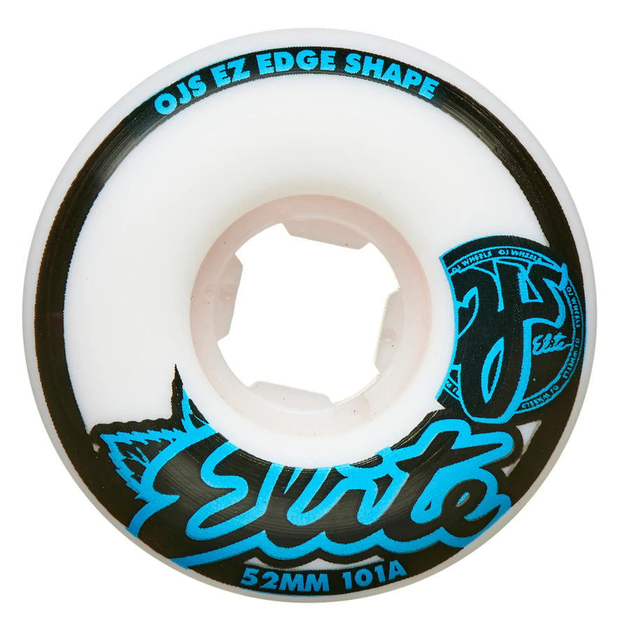 Skateboard Wheels With Low-Noise Technology-OJ Elite EZ EDGE 52mm 101a Wheels