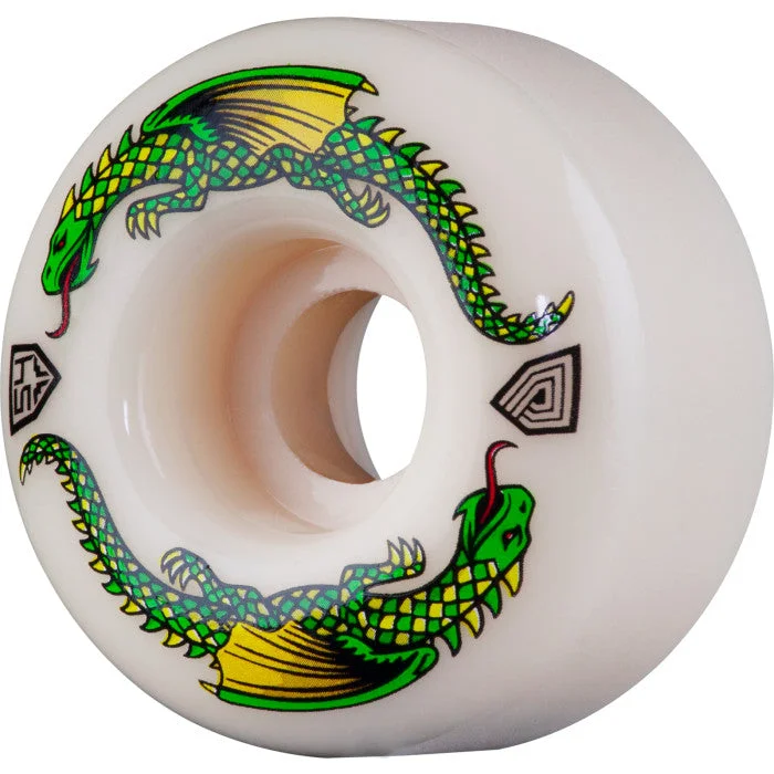 Skateboard Wheels With Premium Coating-Powell Wheels Dragon Formula 54mm 93a 54 X 34