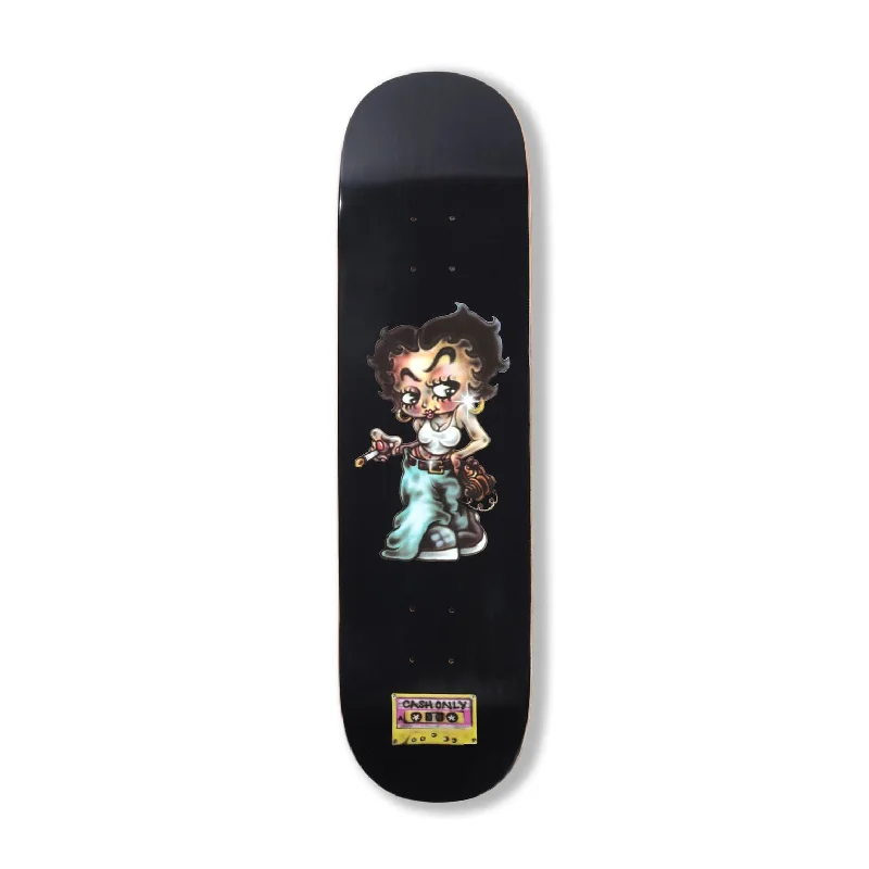 Skateboard Deck With Premium Craftsmanship-CASH ONLY DIST BADDIE 7.75