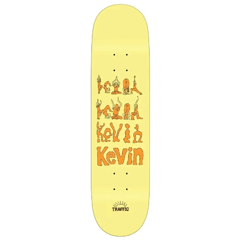 Skateboard Deck For Aggressive Skating-TRAFFIC SKATEBOARDS COAKLEY VINYASA 8.125