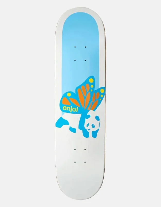 Skateboard Deck With Custom Graphics-Enjoi Butterfly Panda Skateboard Deck - 8.25"