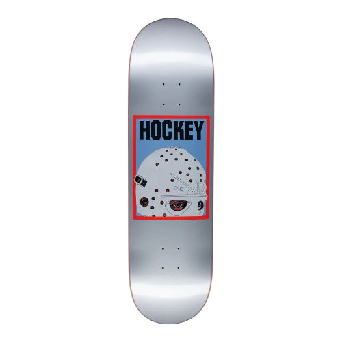 Skateboard Deck For Custom Board Builds-Hockey "Half Mask" Skateboard Deck 9"