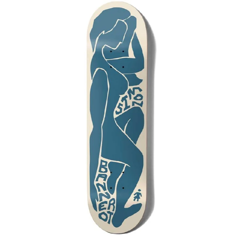 Skateboard Deck With Matte Finish-Girl Deck Bannerot Contour Curves 8.25