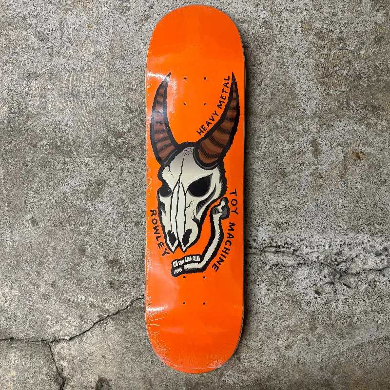 Skateboard Deck With Classic Aesthetic-Toy Machine Heavy Metal Deck