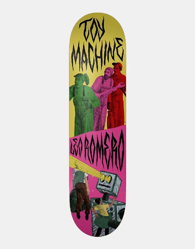 Skateboard Deck With Reinforced Core-Toy Machine Romero Horror Show Skateboard Deck - 8.5"