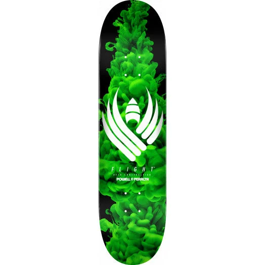 Skateboard Deck For Maximum Maneuverability-Powell Flight Deck Burst Green 8.25