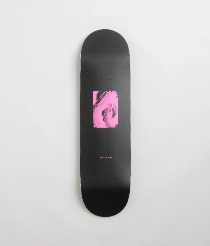 Skateboard Deck For Unparalleled Grip-Poetic Collective Pink Square High Concave Deck - 8.5"