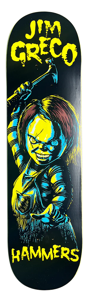 Skateboard Deck With Next-Level Durability-Hammers Chucky Deck - (8.25)