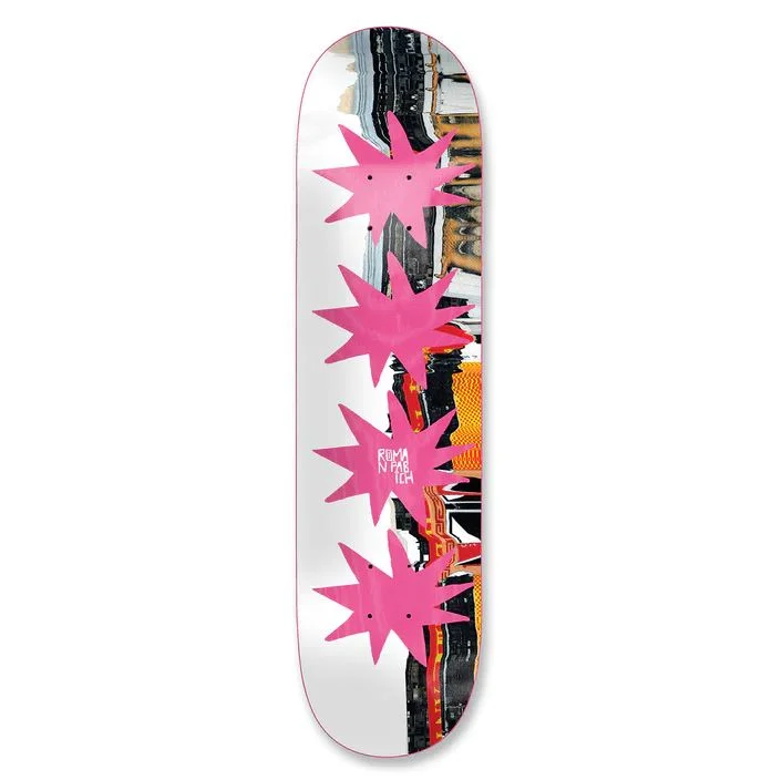 Skateboard Deck With Best Flexibility-Uma Deck Roman Quad 8.25