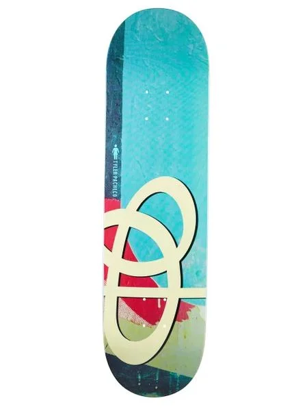 Skateboard Deck With Multi-Purpose Use-Girl Deck 8.375 Pacheco Swirls