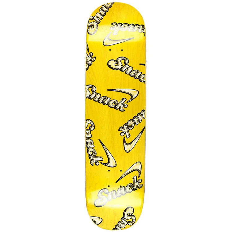 Skateboard Deck For Tricks-SNACK SKATEBOARDS ALIVE GLASS DECK 8.38