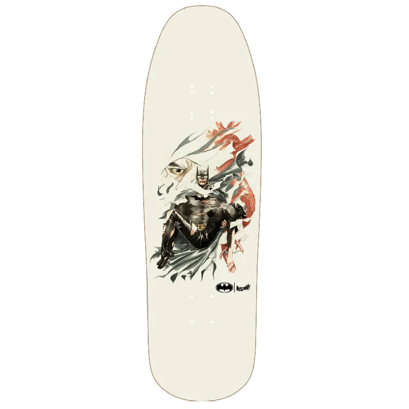 Skateboard Deck With Low-Maintenance Surface-Welcome x Batman Heart of Hush on Gaia Bone 9.6" Skateboard Deck